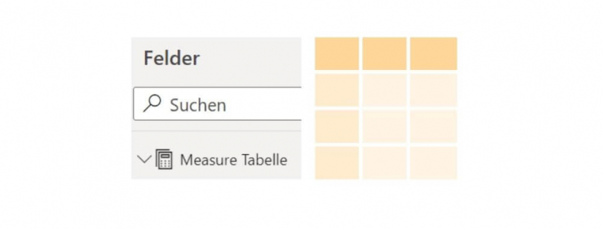 Measure Tabelle erstellen